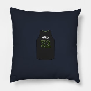 Karl-Anthony Towns Minnesota Jersey Qiangy Pillow