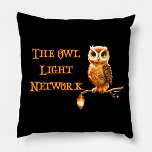 The Owl Light Network Pillow