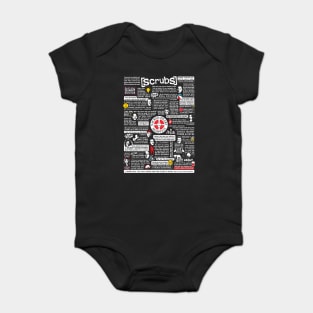 Scrubs Eagle by doctorheadly - Scrubs - Baby Bodysuit