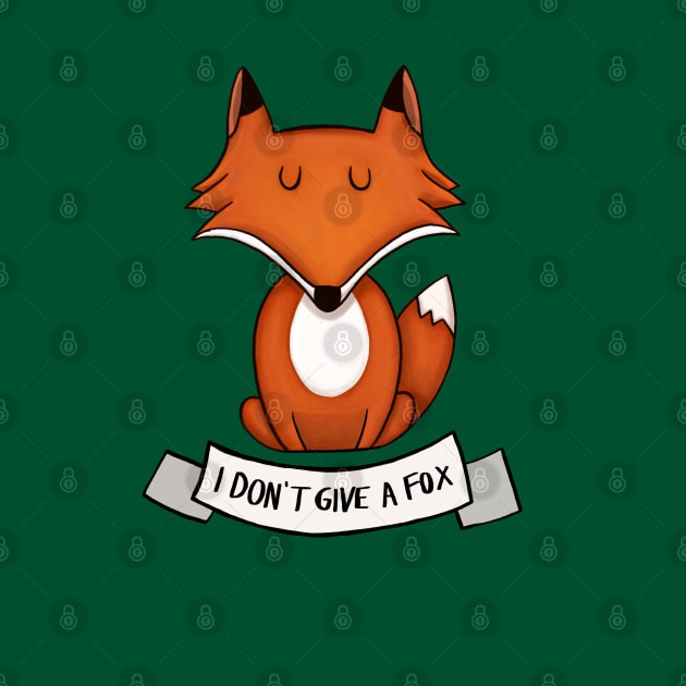 I dont give a fox by FrancisMacomber