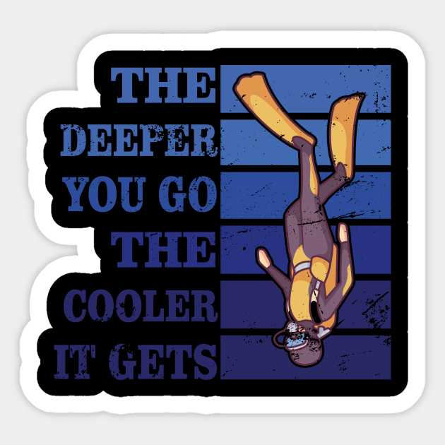 Funny Scuba Diving Under Water Dive Diver Ocean - Scuba Diving - Sticker | TeePublic Funny Scuba Diving Under Water Dive Diver Ocean - Scuba Diving - Sticker | TeePublic