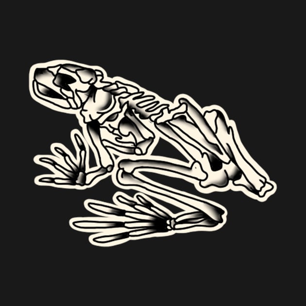 Skull Bones Frog by rafaelwolf