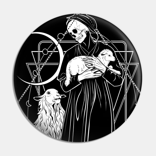 Angel of Death / The Grim Shepherdess Pin by Von Kowen