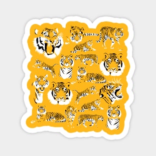 Tigers Characters Magnet