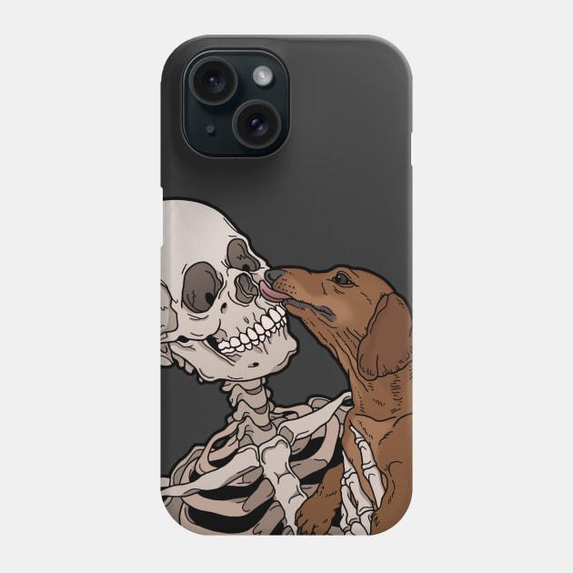 Dachshund Friend Phone Case by tiina menzel