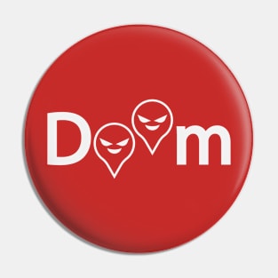 Doom doomed creative artwork Pin