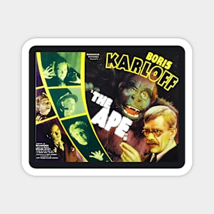 Vintage Horror Lobby Card - The Ape Magnet