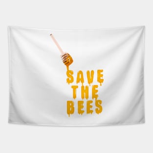 Save The Bees Honey Tapestry