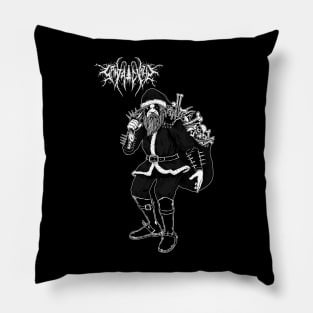 Black Metal Santa darkness classic Pillow