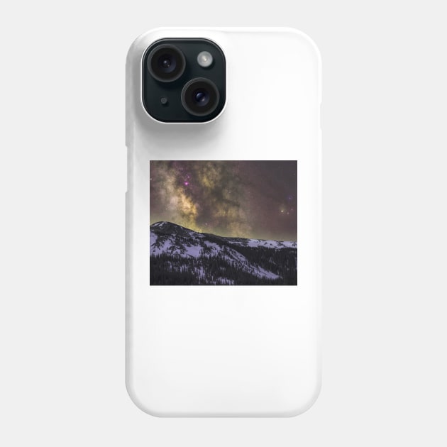 Rockies Milky Way Phone Case by JigglePeek