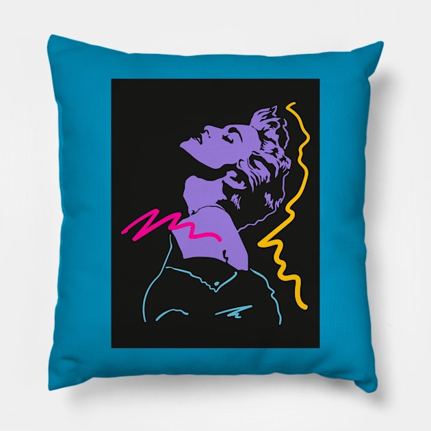 MADONNA 80S RETRO STYLE Pillow by DISCO DISCO MX