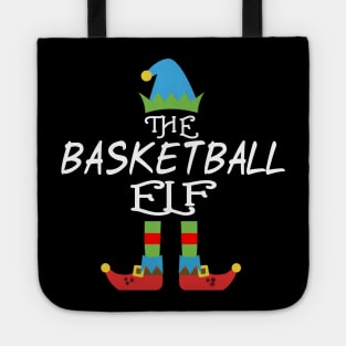 The Basketball Elf Matching Family Group Christmas Party SANTA Tote