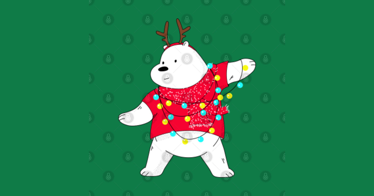 Merry Bear Christmas. Ice Bear. - We Bare Bears - Pin ...