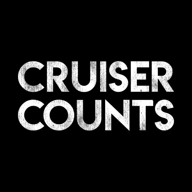 Cruiser Counts by BMX Style