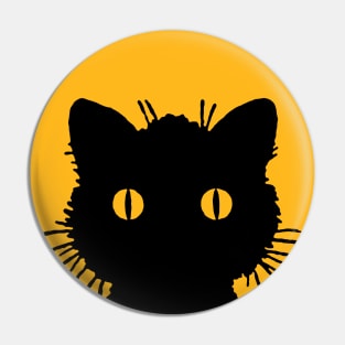 Black Cat Pin