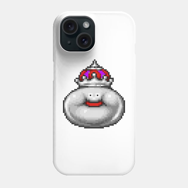 King Metal Slime Sprite Phone Case by SpriteGuy95