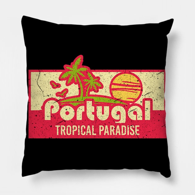 Portugal vacay Pillow by SerenityByAlex