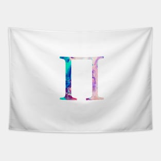 Rainbow Marble Pi Tapestry