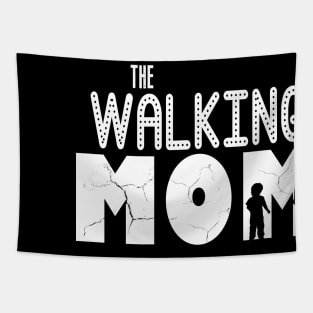 The walking mom T-shirt mother's day Tapestry