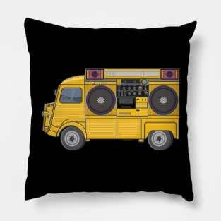 Citroen HY - Boombox Van- Huge Ghettoblaster on a Classic Van Pillow