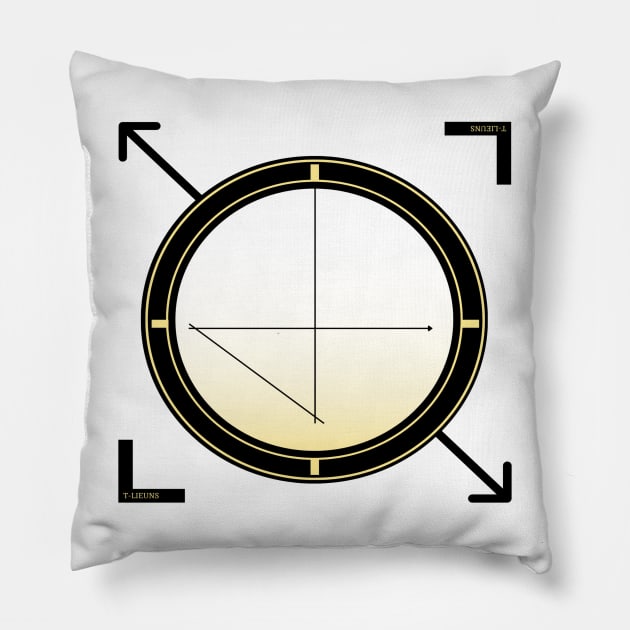 Time flies yellow Pillow by T-Lieuns