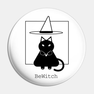 Witch Cat Pin