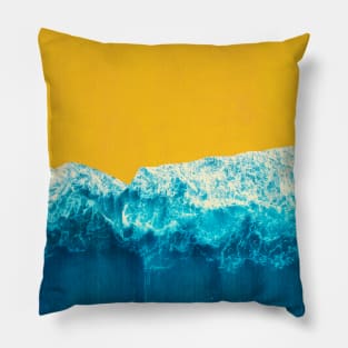 Yellow Tide Pillow