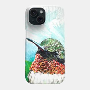 Northwest Hummingbird Phone Case