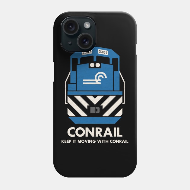 Keep It Moving With Conrail GP40 Phone Case by Turboglyde