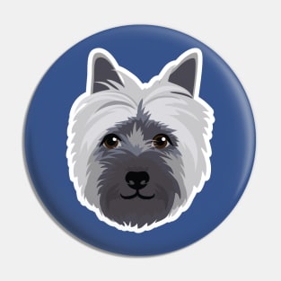 'Dougie' the Cairn Terrier Pin