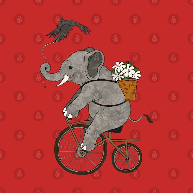 Elephant-Ride-Bicycle by gdimido