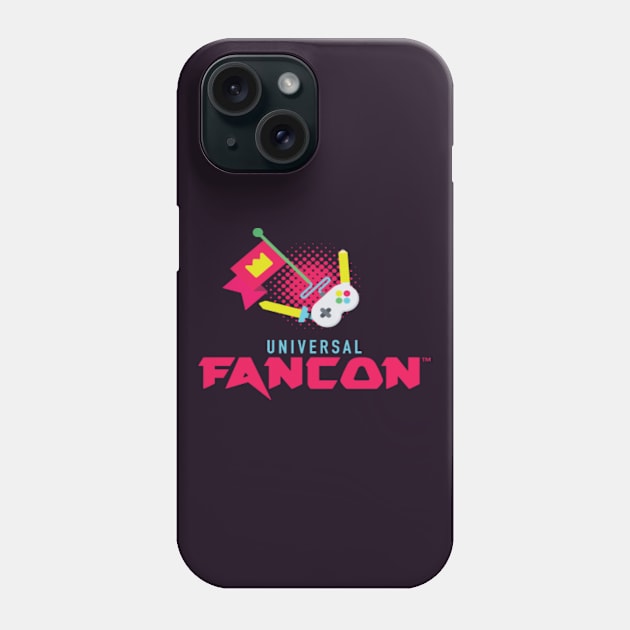 Universal FanCon Logo 2 Tee Phone Case by universalfancon