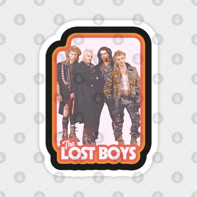 The Lost Boys Retro Fade Magnet by darklordpug