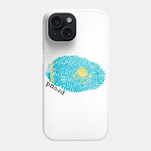 Kazakhstan flag Phone Case by Shopx