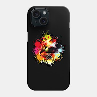 Cat watercolor Phone Case