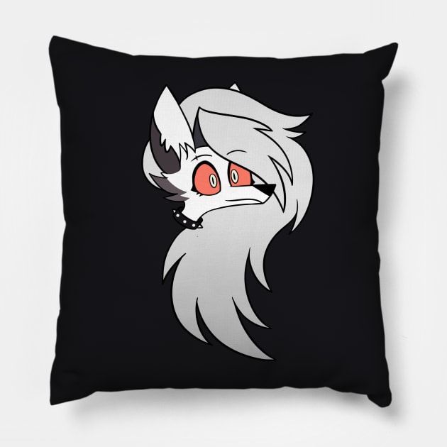 Helluva Boss Loona Pillow by d o r r i a n