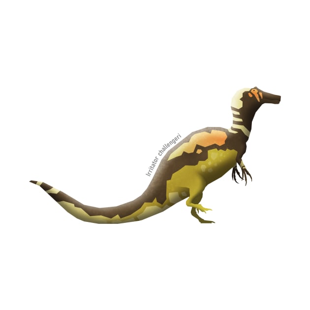 Irritator challengeri by I Draws Dinosaurs