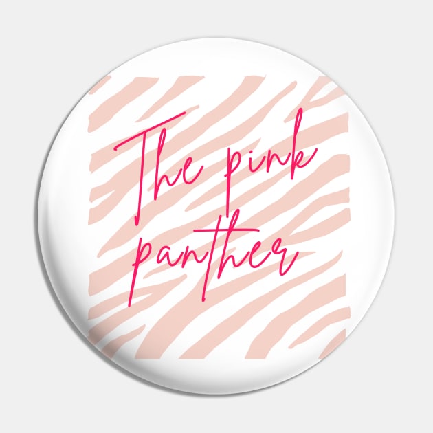Pink Panther Pin by BillieTofu