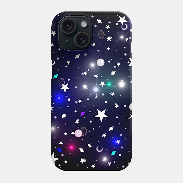 Stargazing Phone Case by nocturne-design