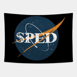 SPED Space Vintage Tapestry