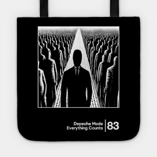 Everything Counts - Minimalist Graphic Design Artwork Tote