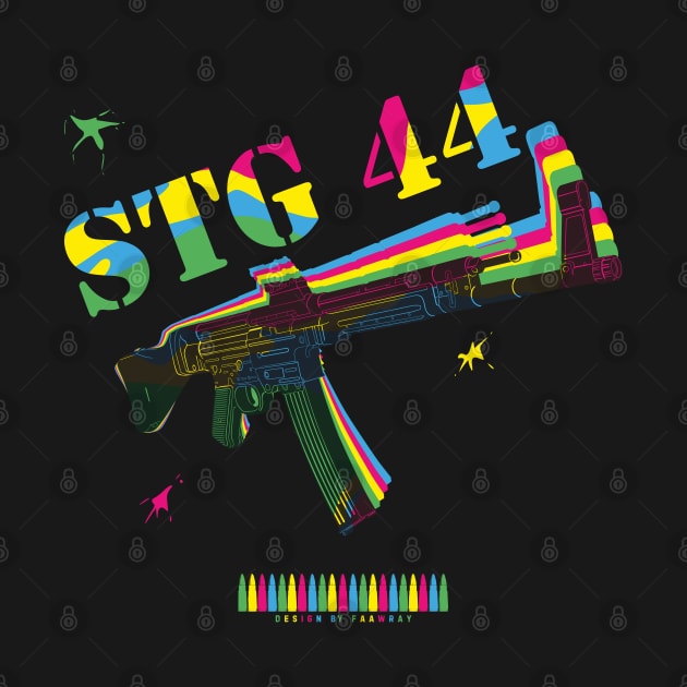 StG 44 assault rifle bright variant by FAawRay