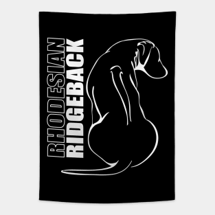 Rhodesian Ridgeback profile dog mom gift idea Tapestry