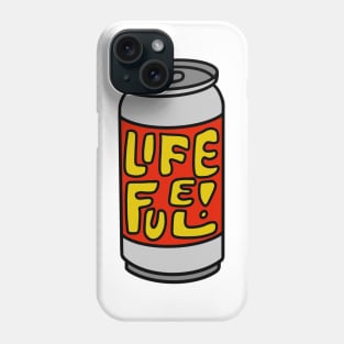 Life Fuel Red Phone Case