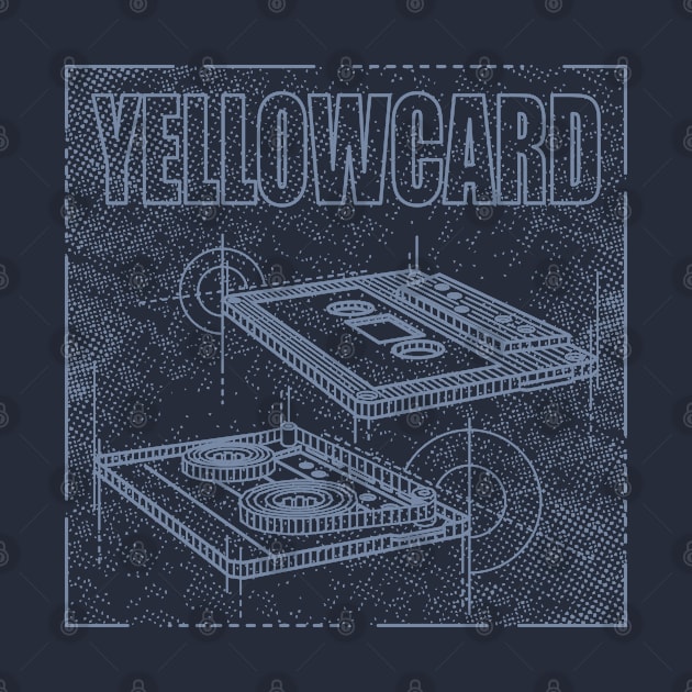 Yellowcard - Technical Drawing by Vector Empire