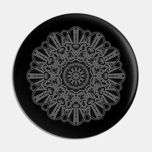 Mandala Art Pin