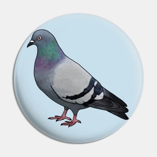 Dirty ol street pigeon Pin