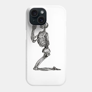 Psychedelic skeleton Phone Case