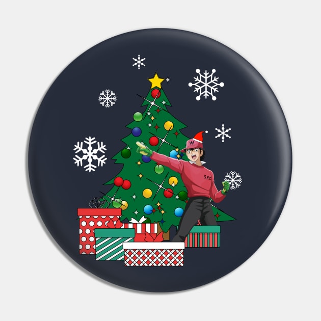 Genzo Wakabayashi Around The Christmas Tree Captain Tsubasa Pin by Nova5