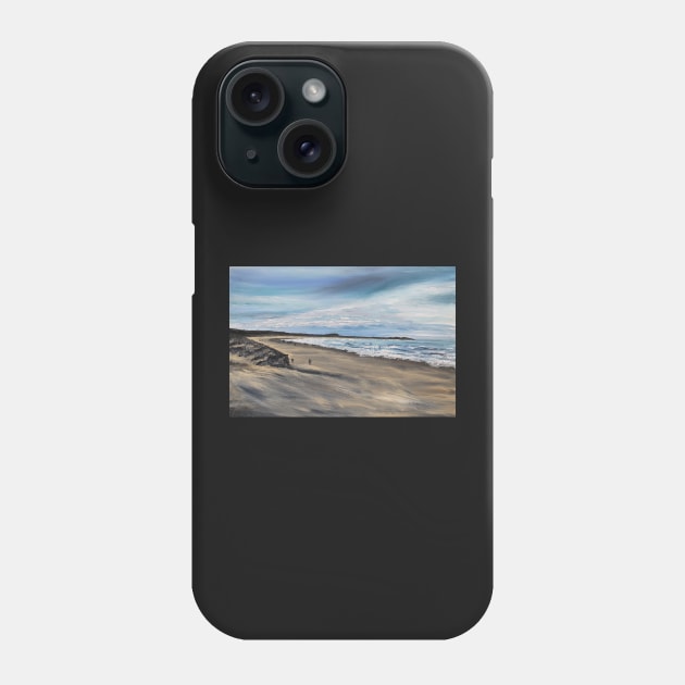 Holkham Beach, North Norfolk Phone Case by bobpetcher